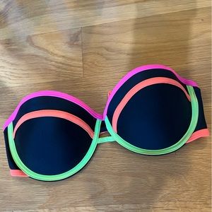 Strapless bathing suit top!